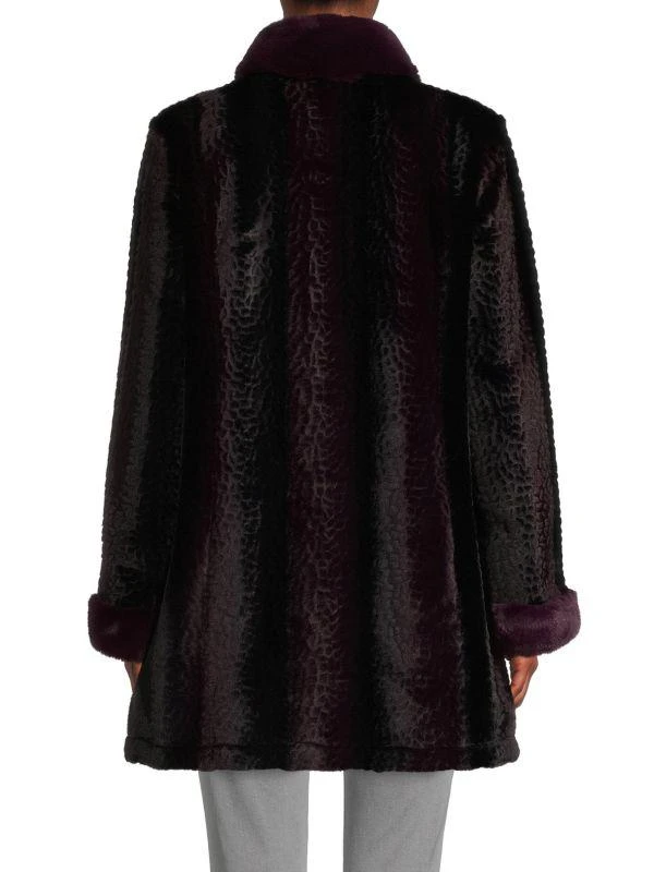 BELLE FARE Faux Fur Reversible Coat 2