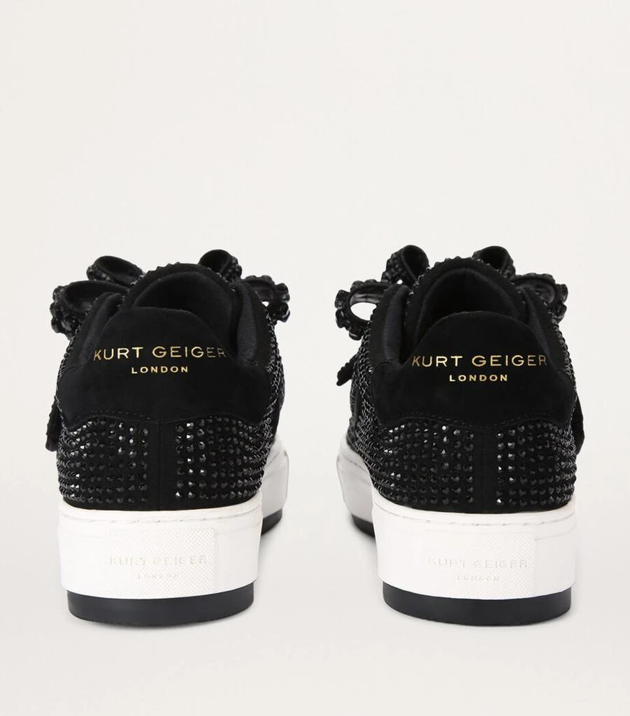 Kurt Geiger Embellished Laney Bow Sneakers 2