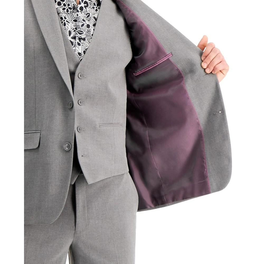 INC International Men's Slim-Fit Gray Solid Suit Jacket, Created for Macy's 8
