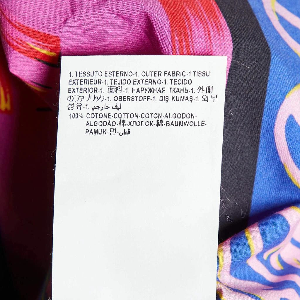 Gianni Versace Gianni Versace Multicolor Printed Cotton Shirt S 6