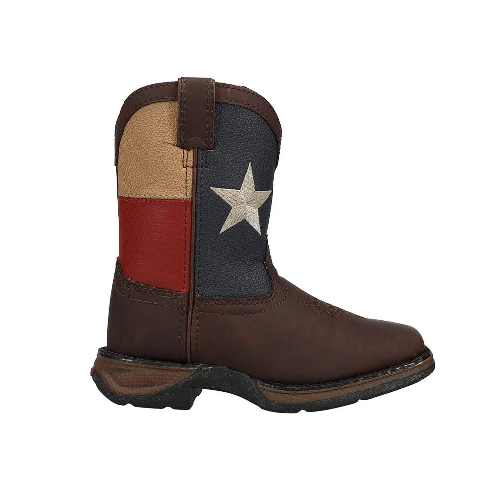 Durango Texas Flag Wellington Square Toe Boot (Little Kid-Big Kid)