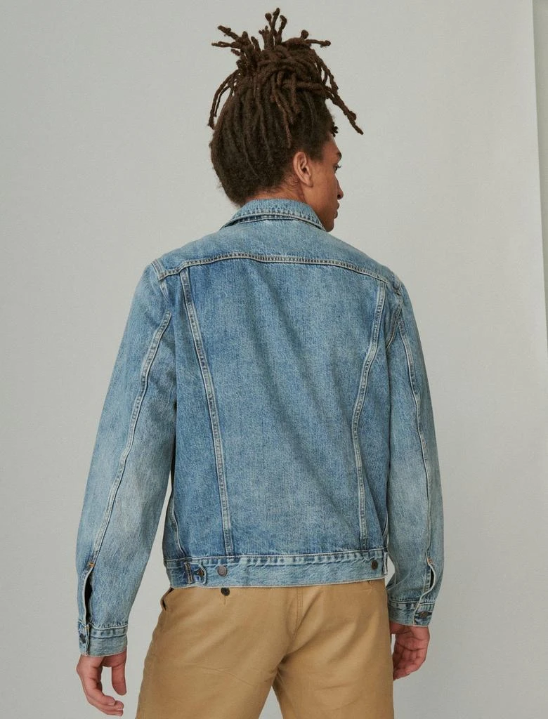 Lucky Brand Men's The Denim Trucker Jacket 4