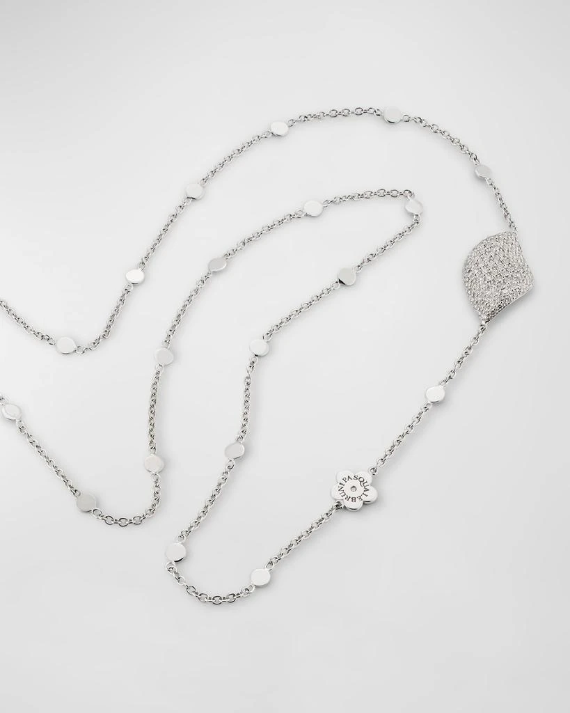 Pasquale Bruni Aleluia 18K White Gold Necklace with Diamond Pave 3