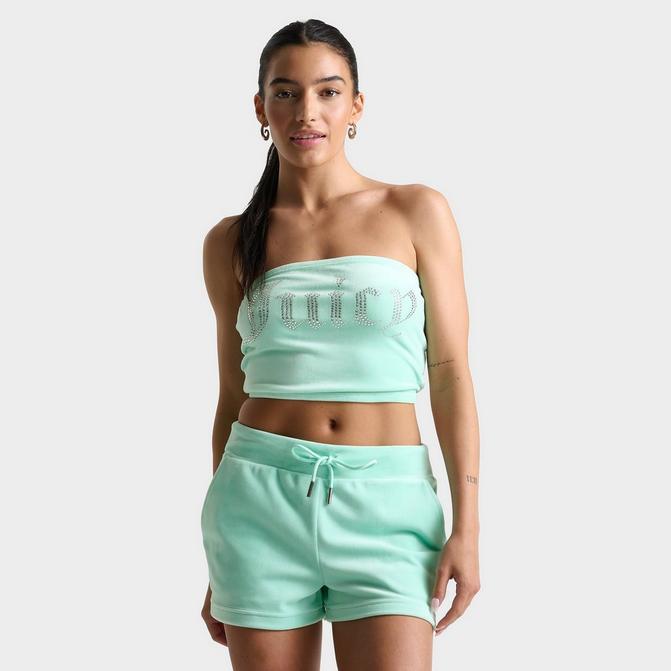 JUICY COUTURE Women's Juicy Couture OG Bling Tube Top