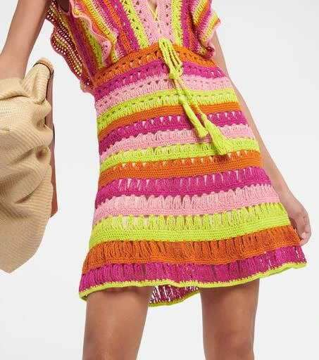 ANNA KOSTUROVA Melissa crochet minidress 5
