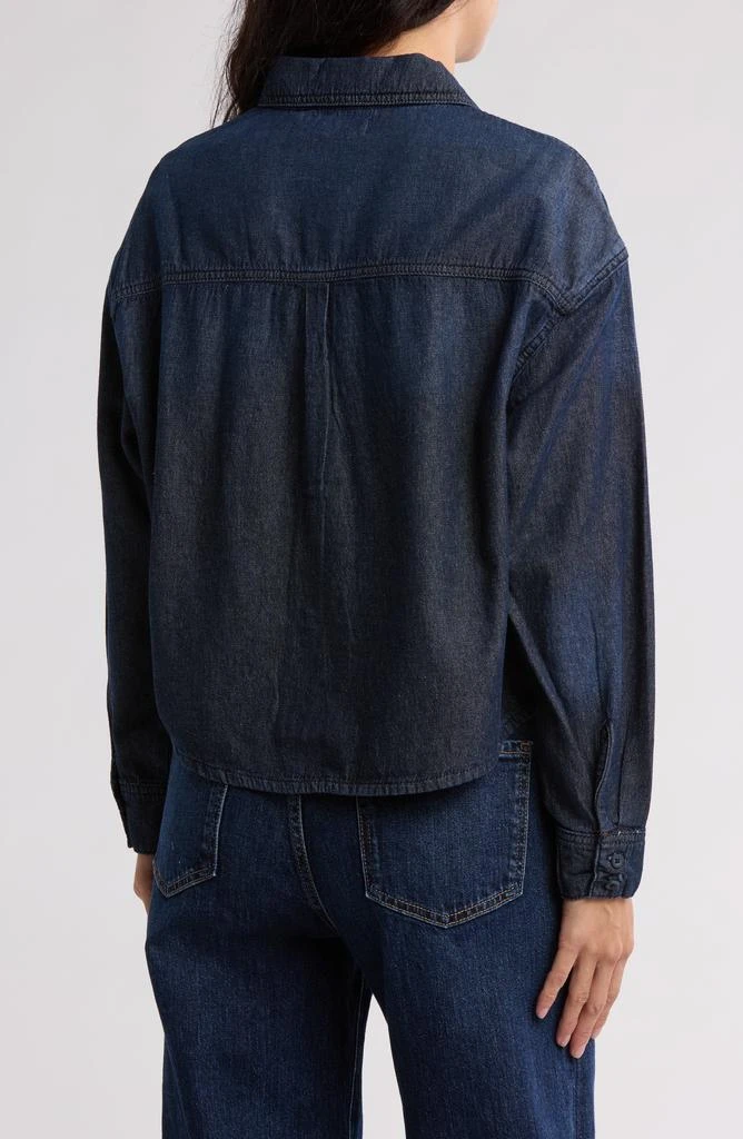 Joe's Crop Denim Shirt 2