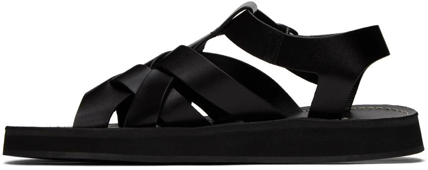 HEREU Black Beltra Sandals 3