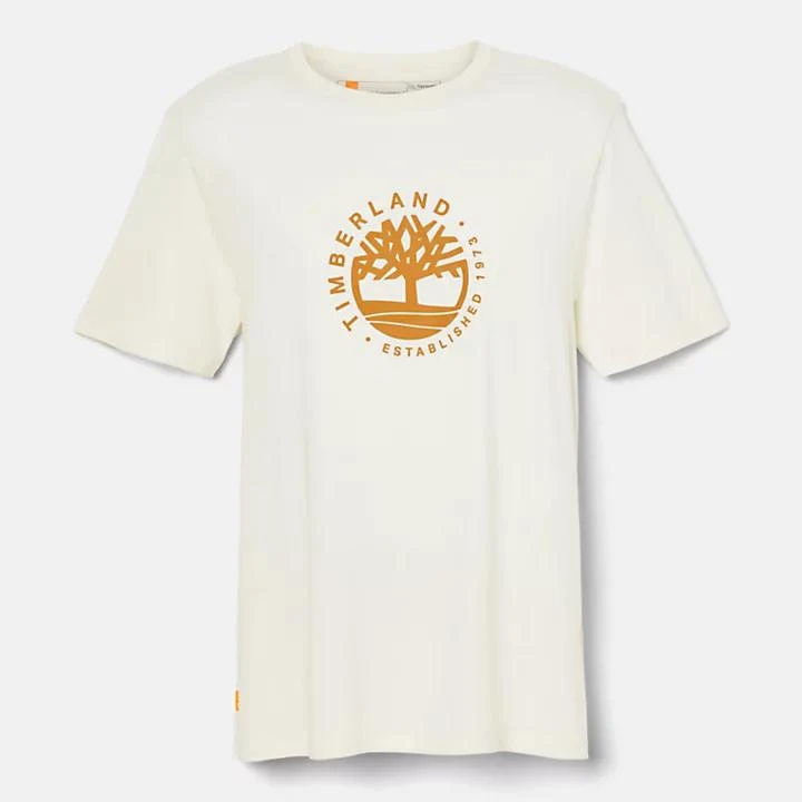 Timberland Refibra™ Logo Graphic Tee for Men in White 2