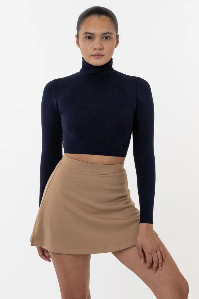 Los Angeles Apparel PON481 - Ponte A-Line Skort 7