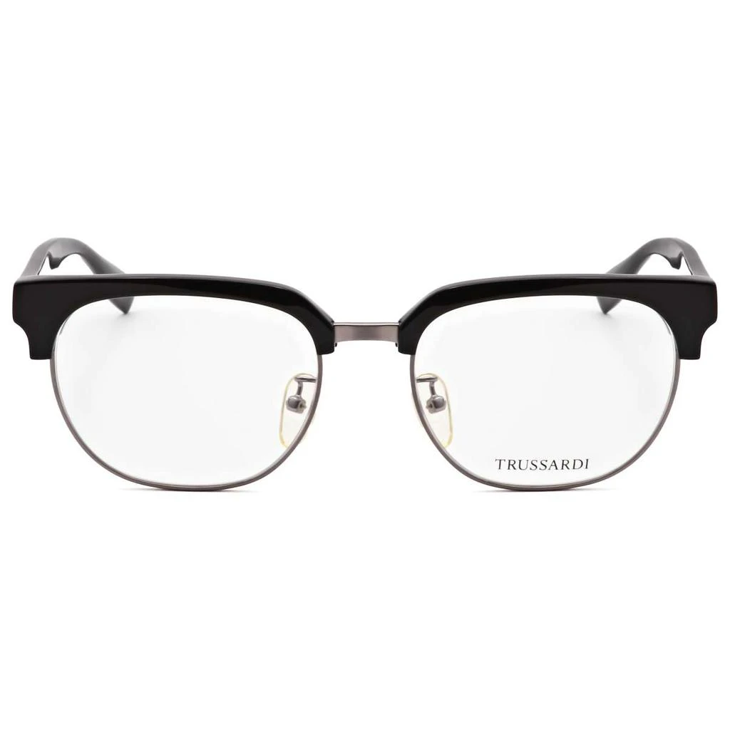 TRUSSARDI Trussardi Men's Black Rectangular Opticals 2