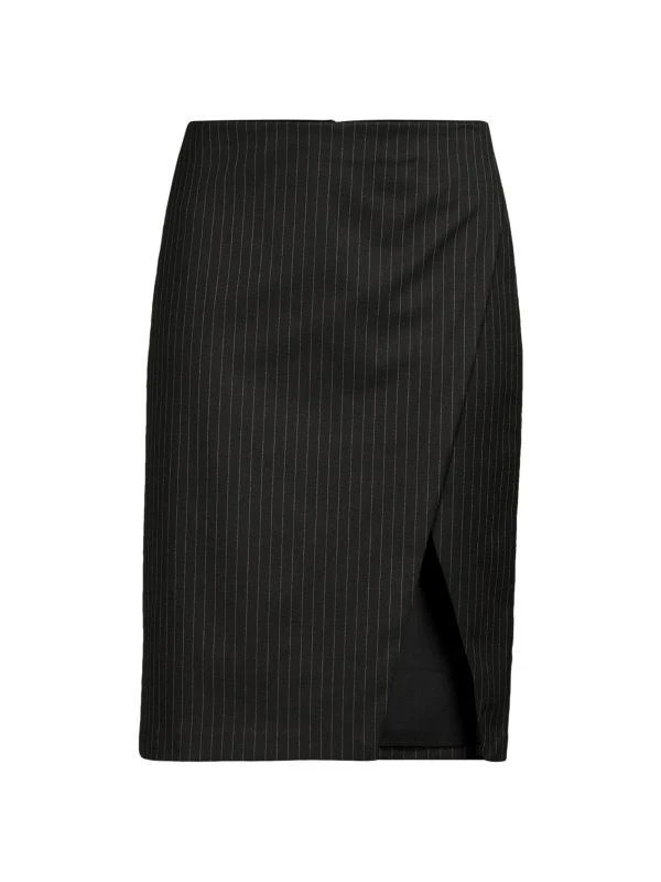 Alice + Olivia Striped Slit Skirt 3