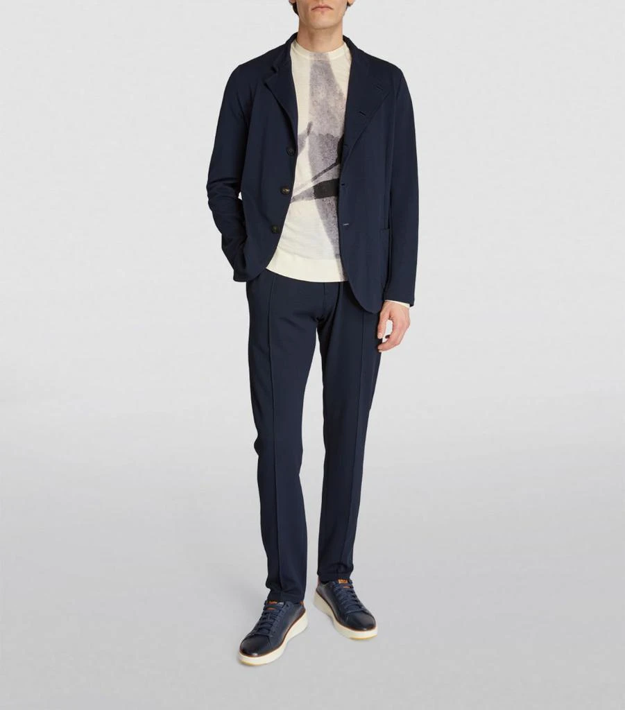 Emporio Armani Nehru-Collar Blazer 2