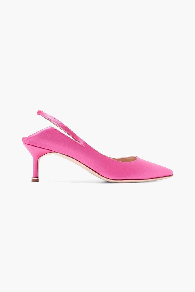 Vetements Satin slingback pumps