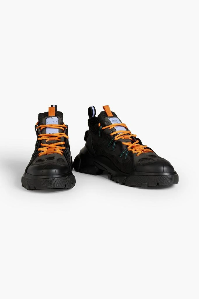 Alexander McQueen Orbyt 2.0 suede-trimmed ripstop sneakers 2