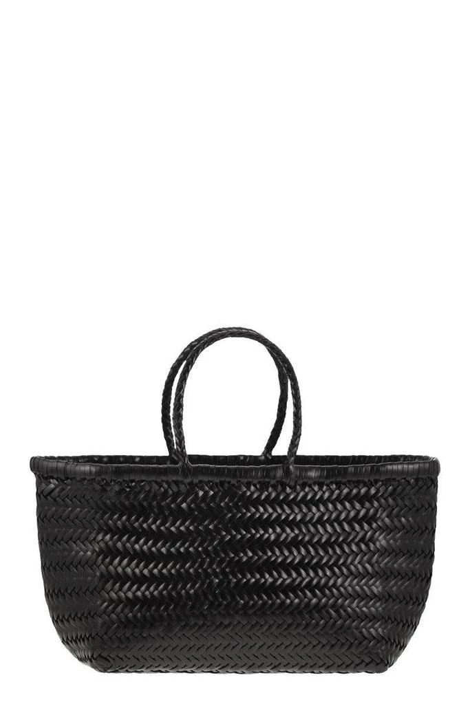 DRAGON DIFFUSION Dragon Diffusion Triple Jump Small - Woven Leather Bag 1