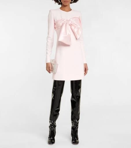 Giambattista Valli Suede-trimmed PVC knee-high boots 2