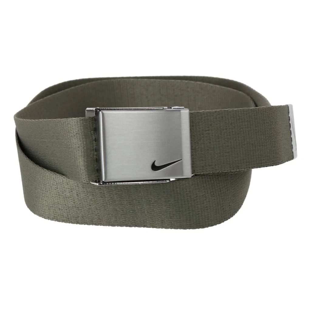 NIKE Men's 3-in-1 Web Belt Pack with Silver Buckle 3