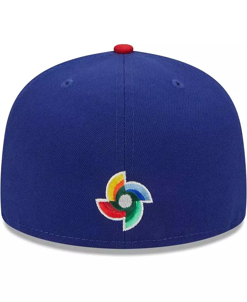 New Era Men's Blue Dominican Republic Baseball 2023 World Baseball Classic 59FIFTY Fitted Hat 2