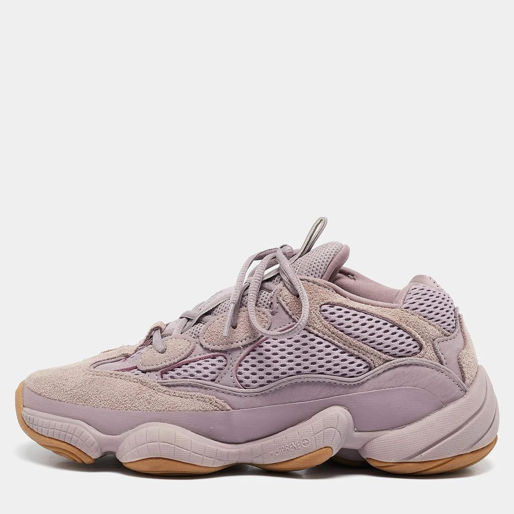 YEEZY Adidas x Yeezy Purple Mesh and Suede Boost Yeezy 500 Soft Vision Sneakers Size 39.5 1