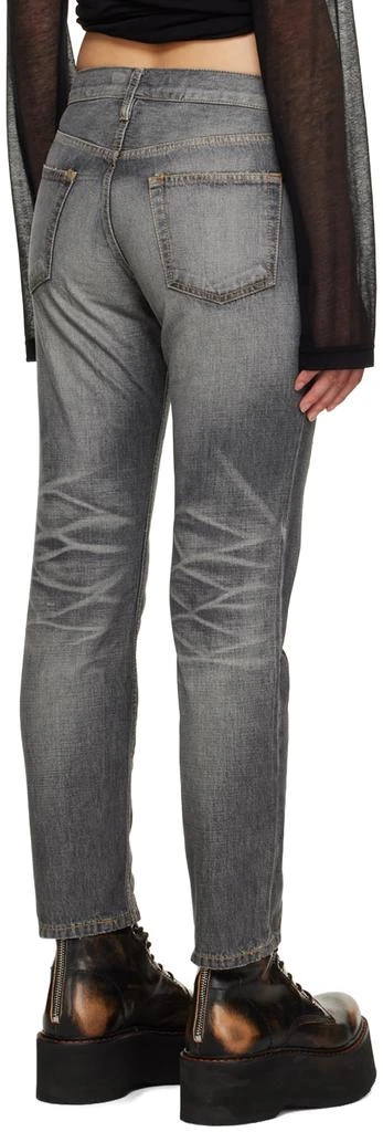 Junya Watanabe Gray Paneled Jeans 3