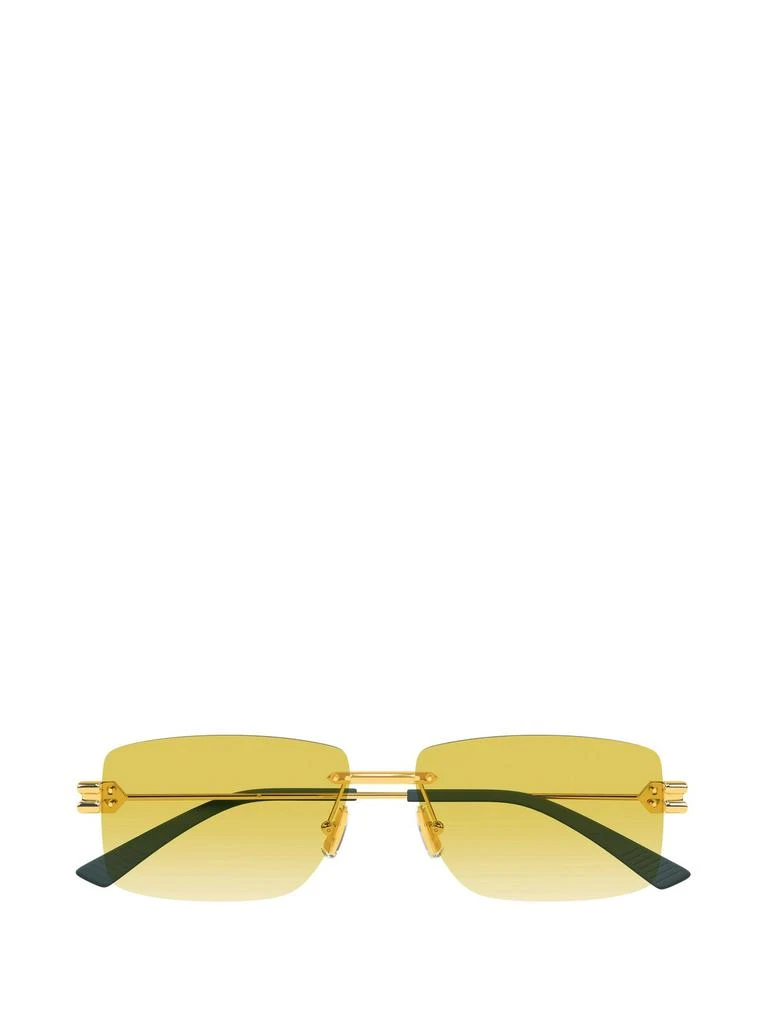 Bottega Veneta Bottega Veneta Eyewear Rectangle-Frame  display picture 2