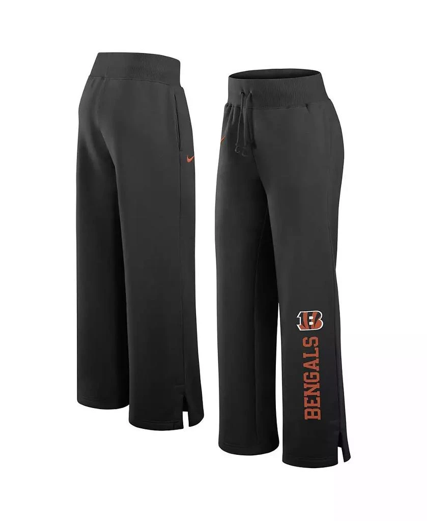 NIKE Women's Black Cincinnati Bengals Phoenix Casual Pants 1
