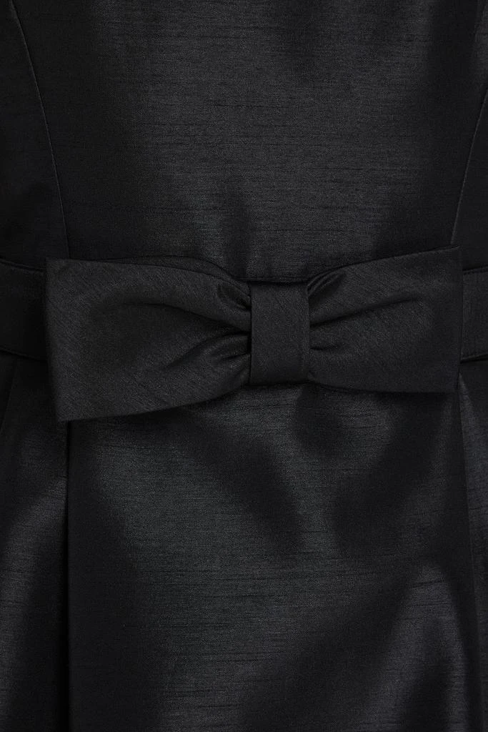 NICHOLAS Bow-detailed taffeta mini dress 4