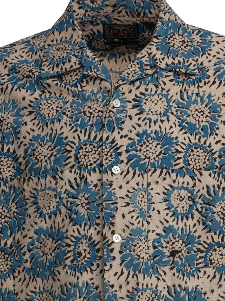 BEAMS PLUS Beams Plus Floral Short Sleeve Shirt 3