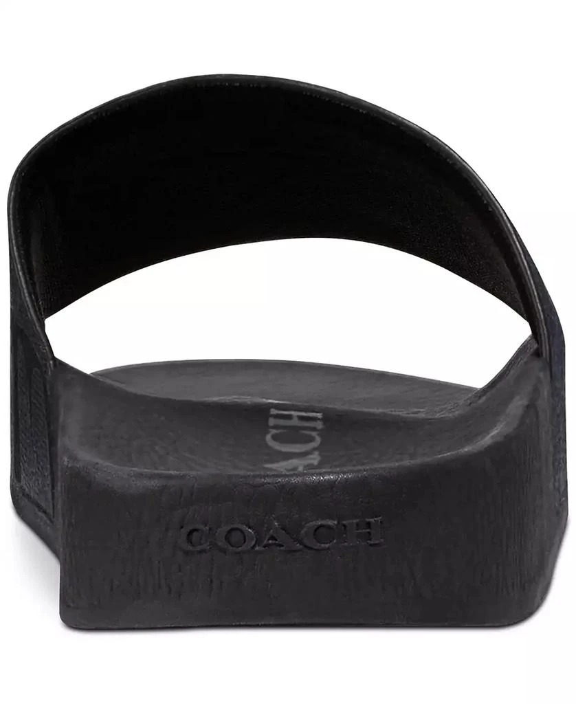 Coach Men's Signature Coated Canvas Pool Slide 8