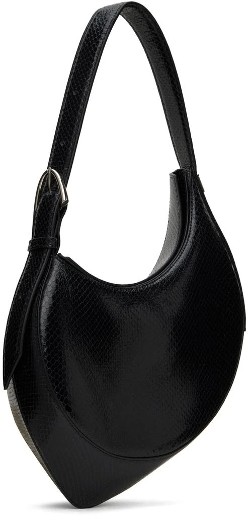 Mugler Black Small Snake Spiral Curve Bag 3