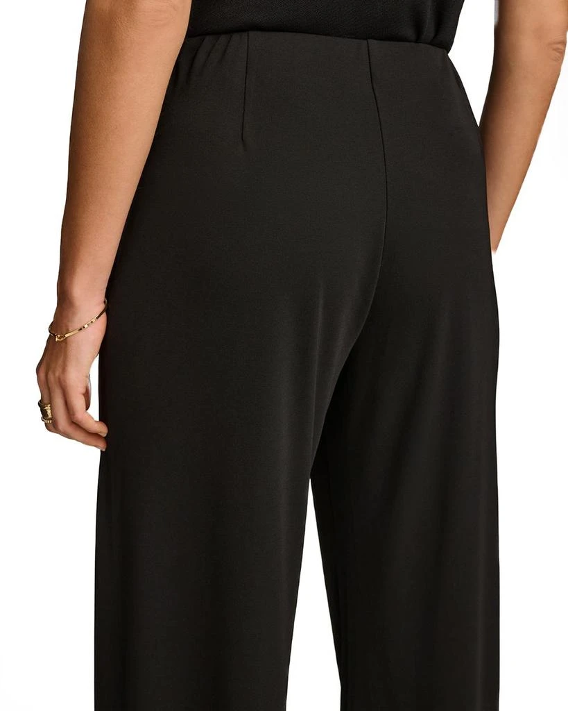 Donna Karan Flat Front Wide Leg Pants 5