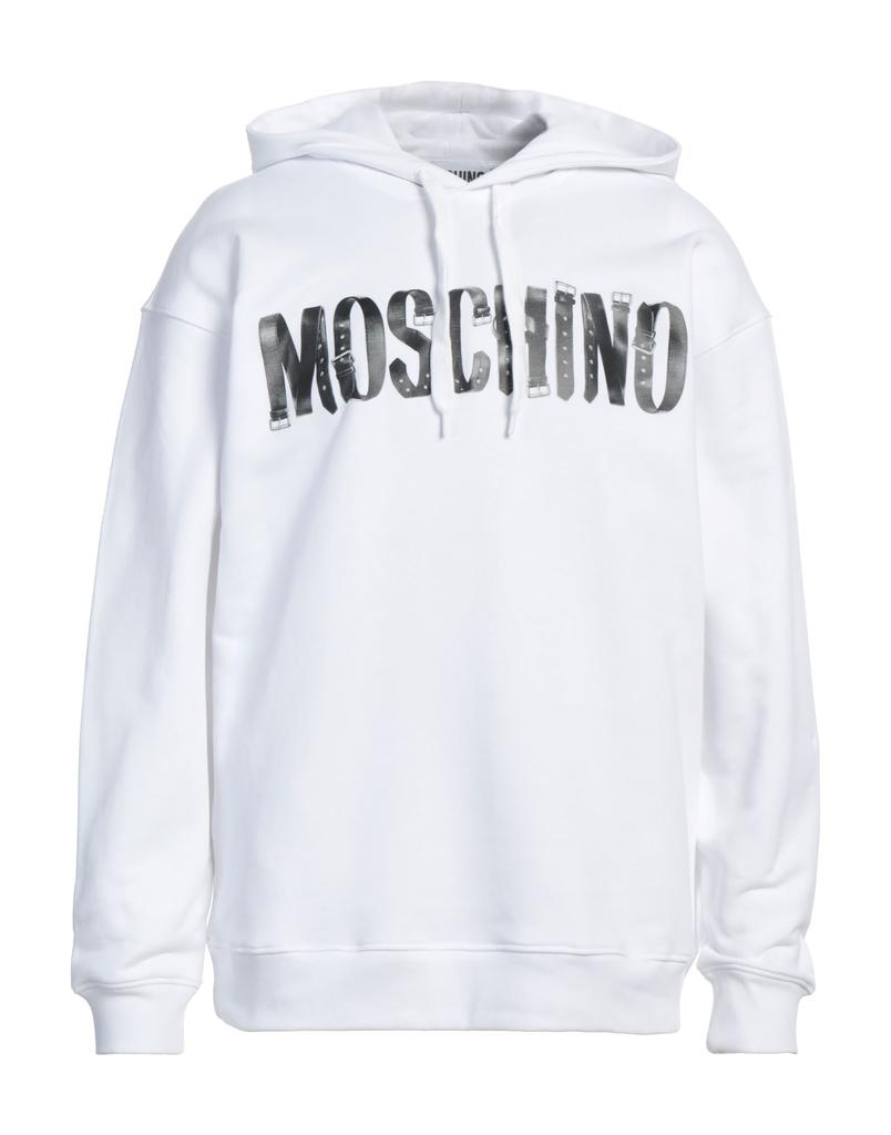 Moschino Black Double Question Mark Hoodie - Hoodies