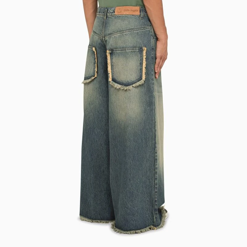 Moncler 8 Moncler Palm Angels Loose And Washed Denim Jeans 4