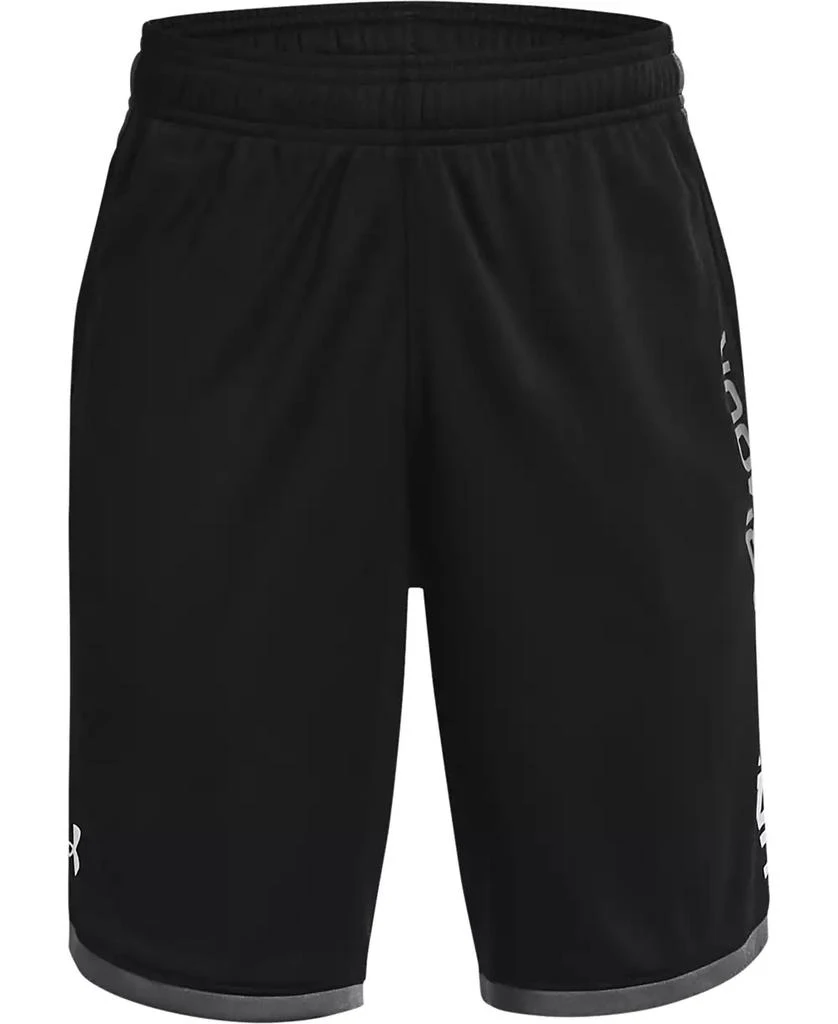 Under Armour Big Boys Stunt Moisture Wick 3.0 Active Shorts 1