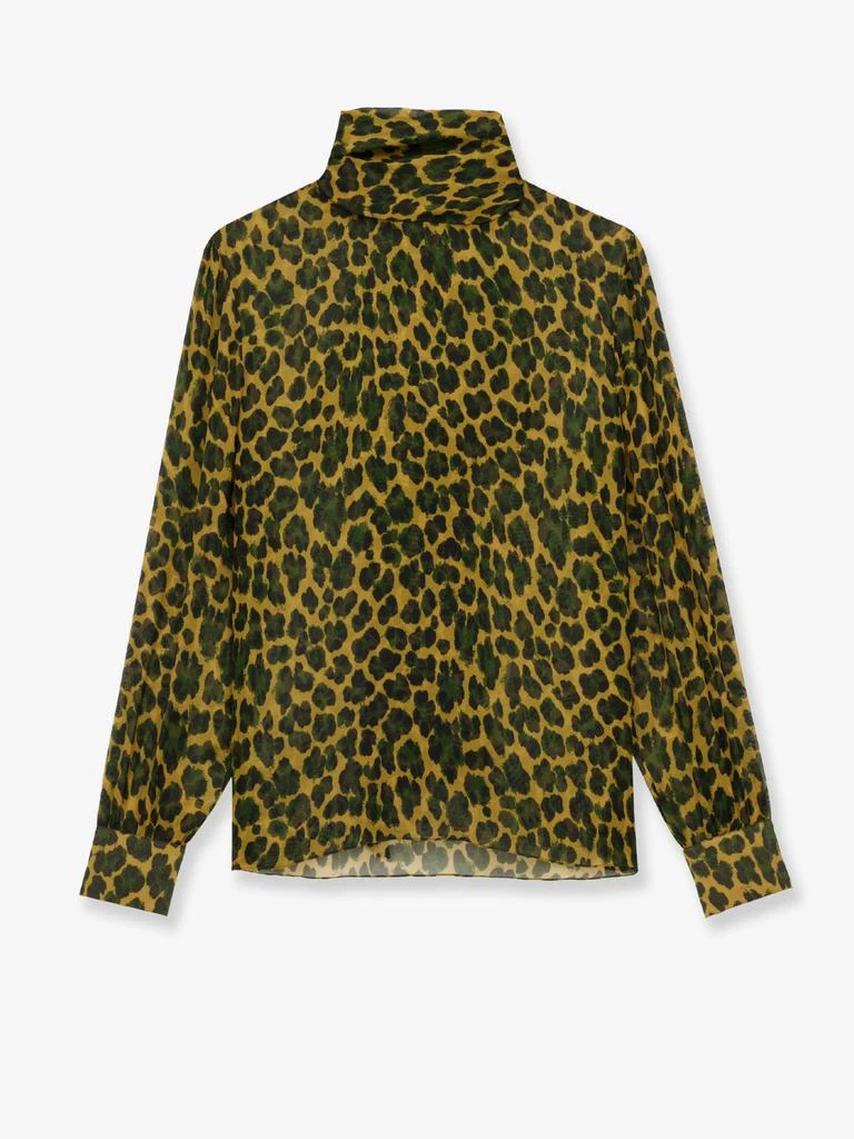 Yves Saint Laurent Silk shirt with lavallière neckline 5