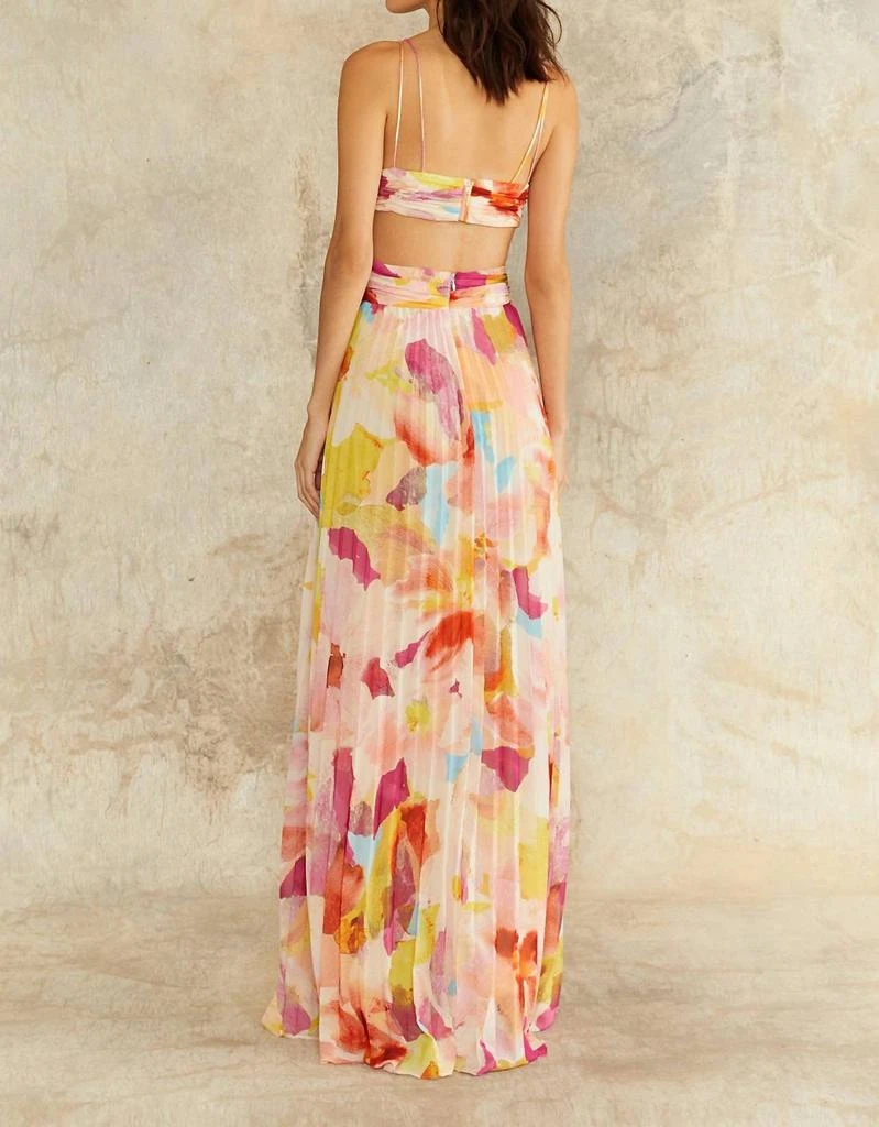 black lace dress for love and lemons For Love & Lemons Casey Maxi Dress Black – blueandcream main image 1