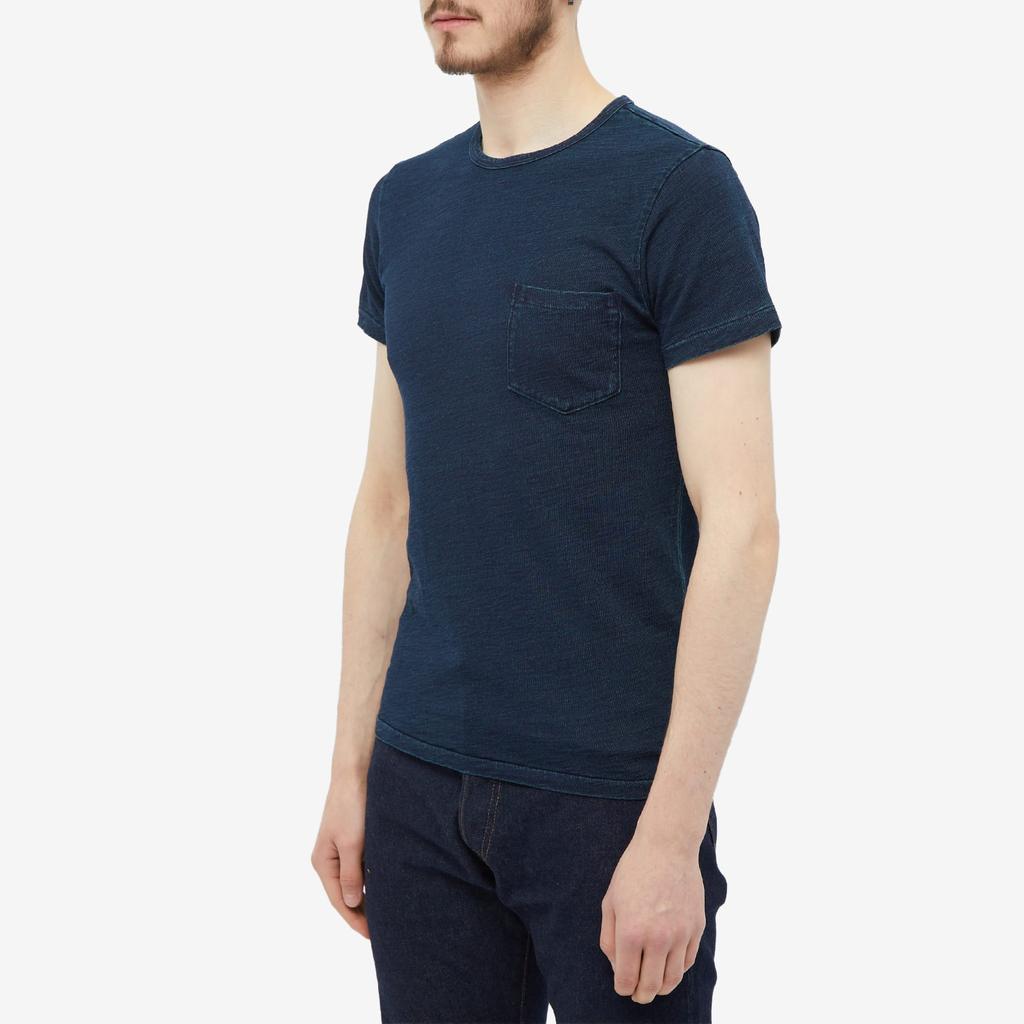 RRL RRL Indigo Dyed Crew T-Shirt