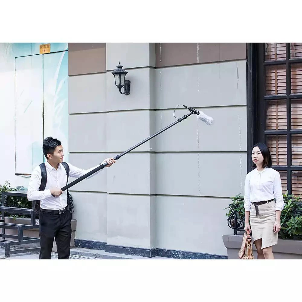 Movo CMP-25 8.2
 Telescoping Carbon Fiber Microphone Boom Pole with Integrated XLR Cable for Video Production and Electronic News Gathering 8