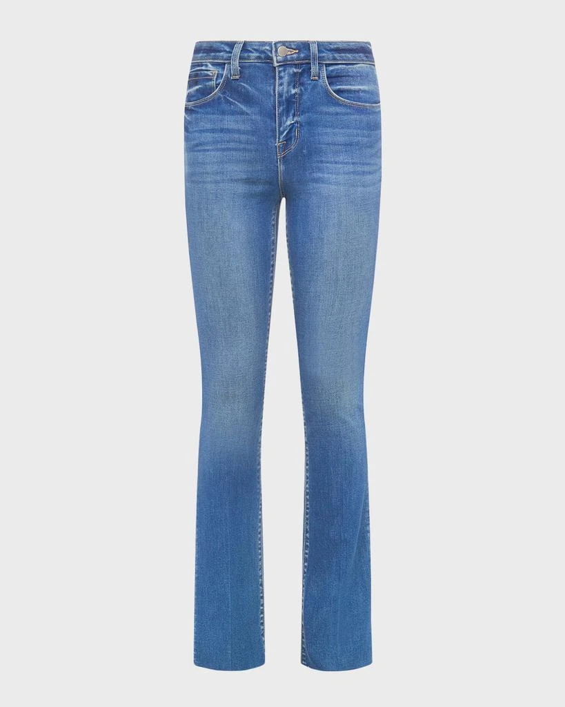 L'Agence Ruth High Rise Straight Jeans 1