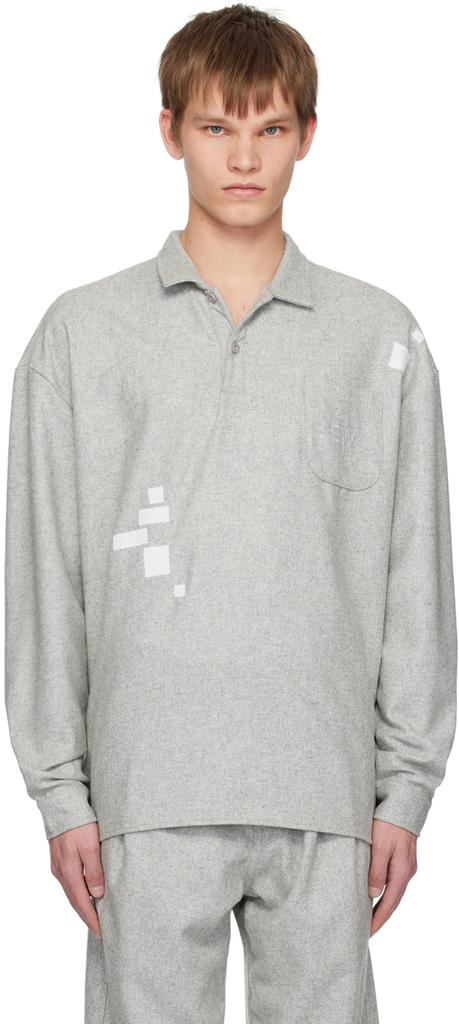Saintwoods Gray Patches Polo