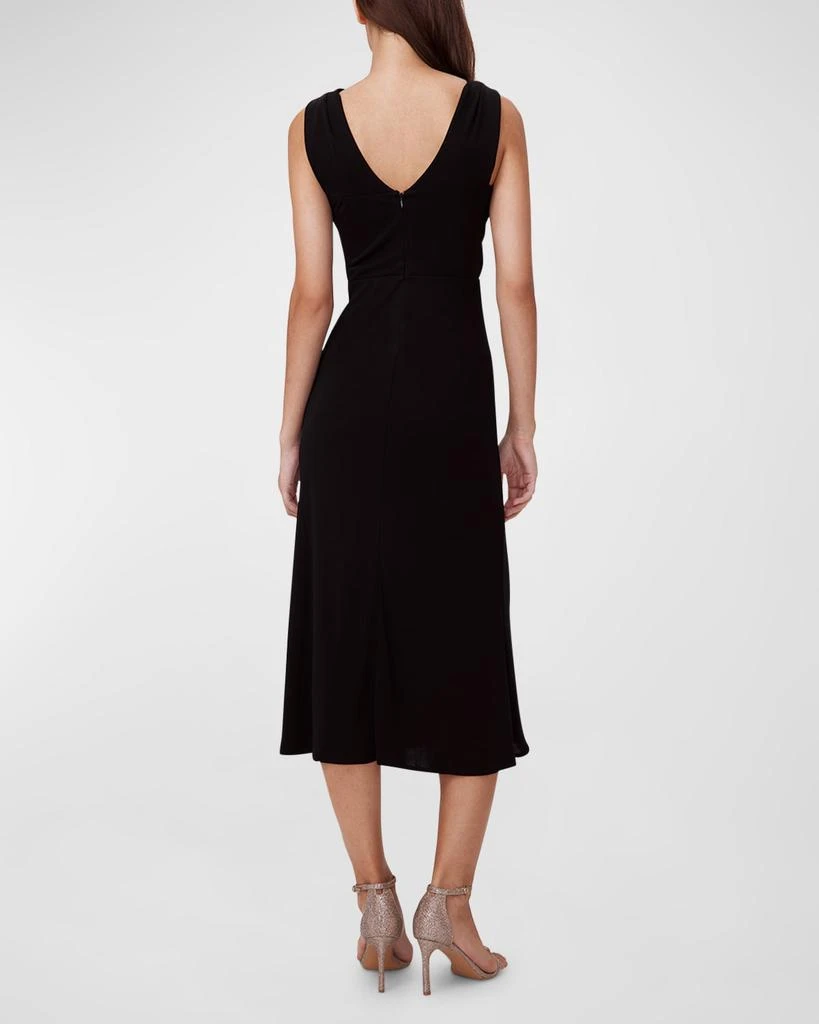 Diane von Furstenberg Neely Ruched Cutout Jersey Midi Dress 4