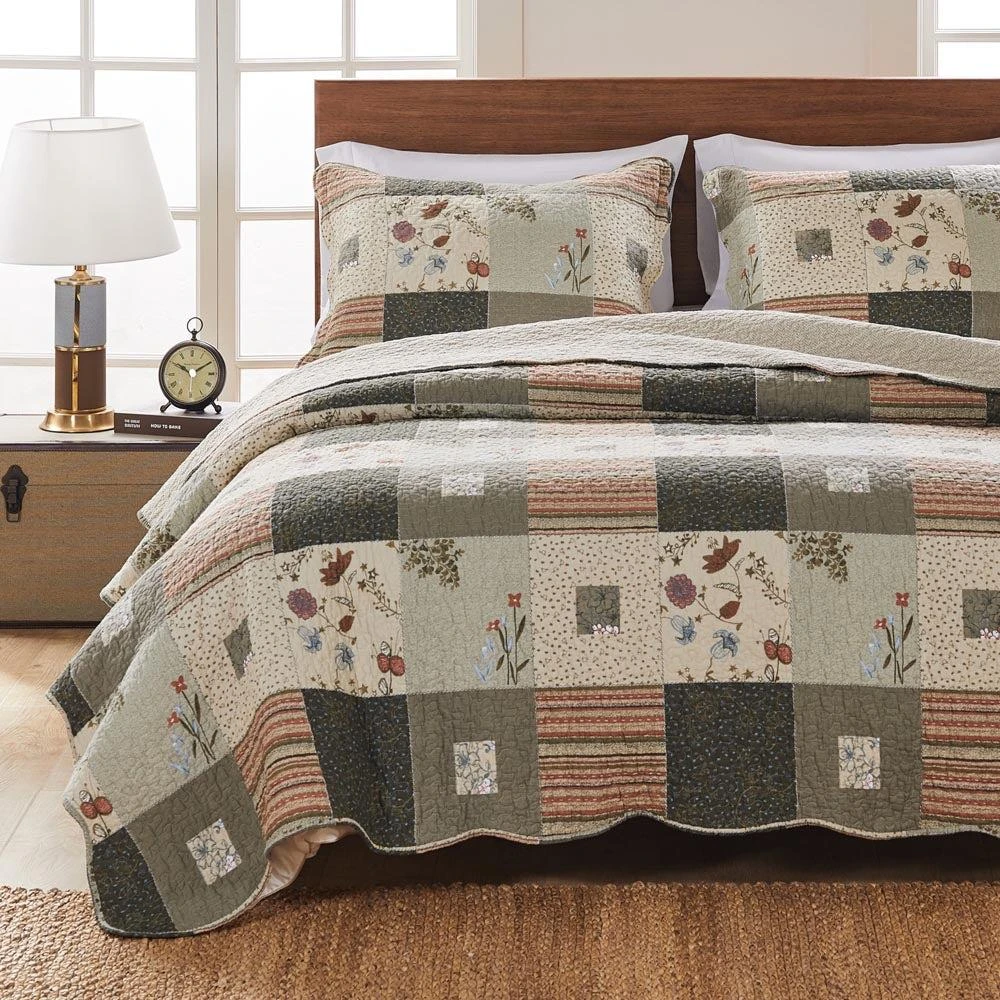 BreeBe Sedona Quilt Set 3-Piece Full/Queen 3