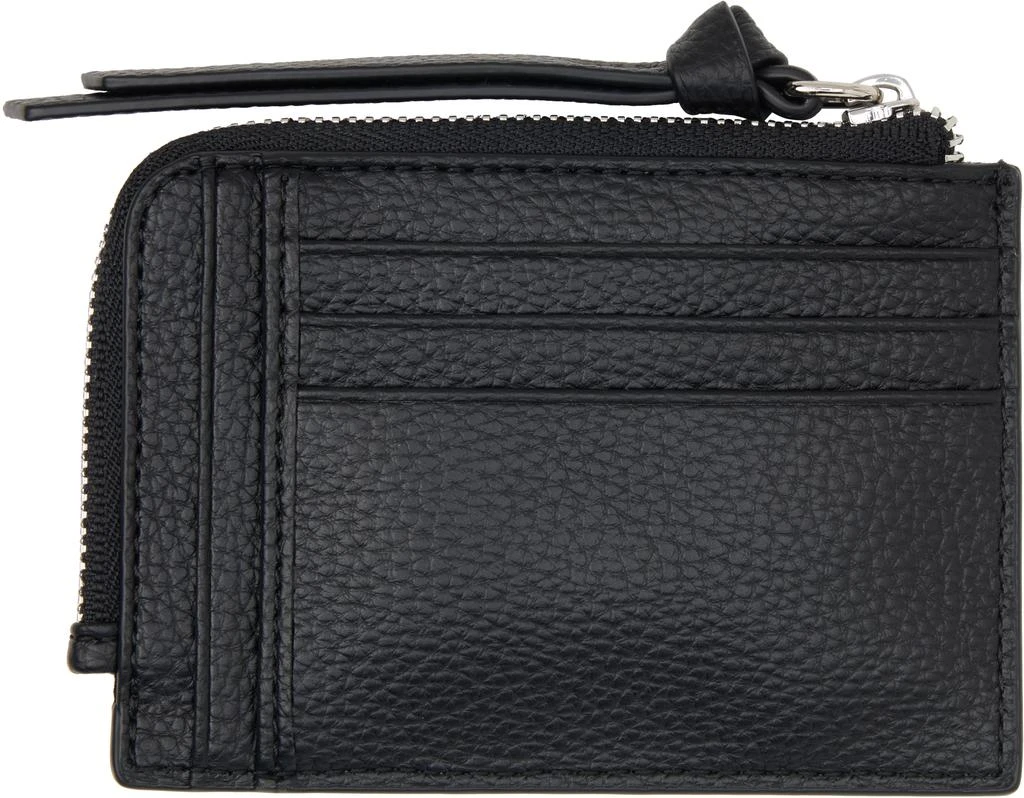 Vivienne Westwood Black Zip Card Holder 2