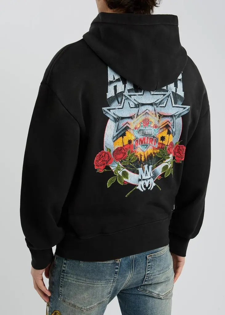 AMIRI Championship hooded cotton sweatshirt 3