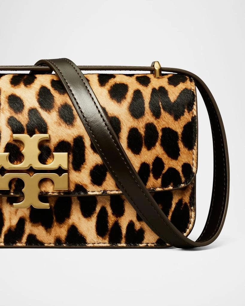 Tory Burch Eleanor Small Convertible Leopard Calf Hair Shoulder Bag 4