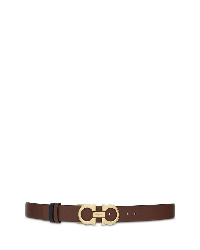 Salvatore Ferragamo Women's Donna Reversible Leather Belt 1