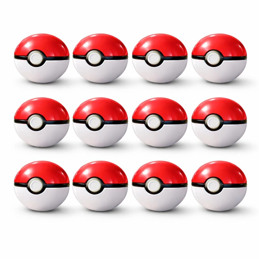 Pokemon Pack of 12  Poke Ball Mystery Random Assortment