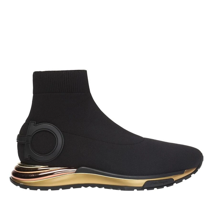 Salvatore Ferragamo Ladies Gancini Sock Sneakers