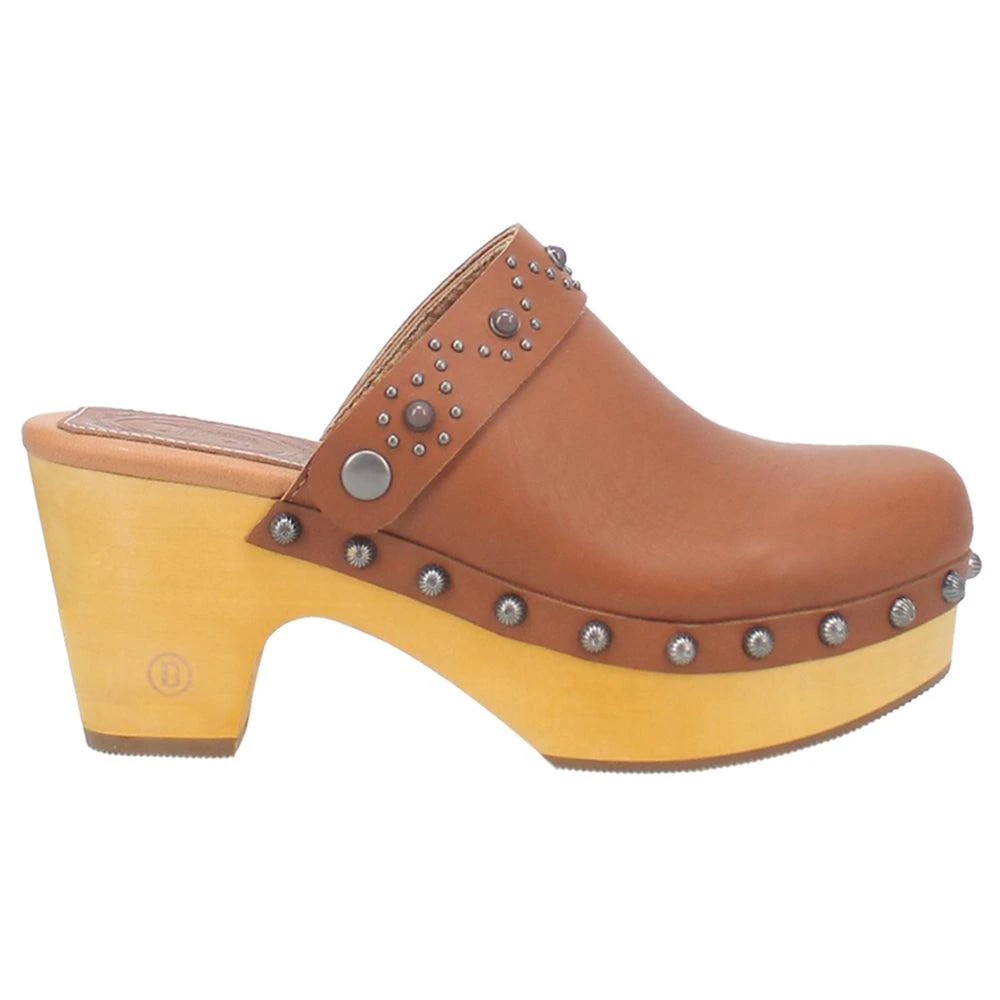 Dingo Deadwood Studded Mule Clogs 1