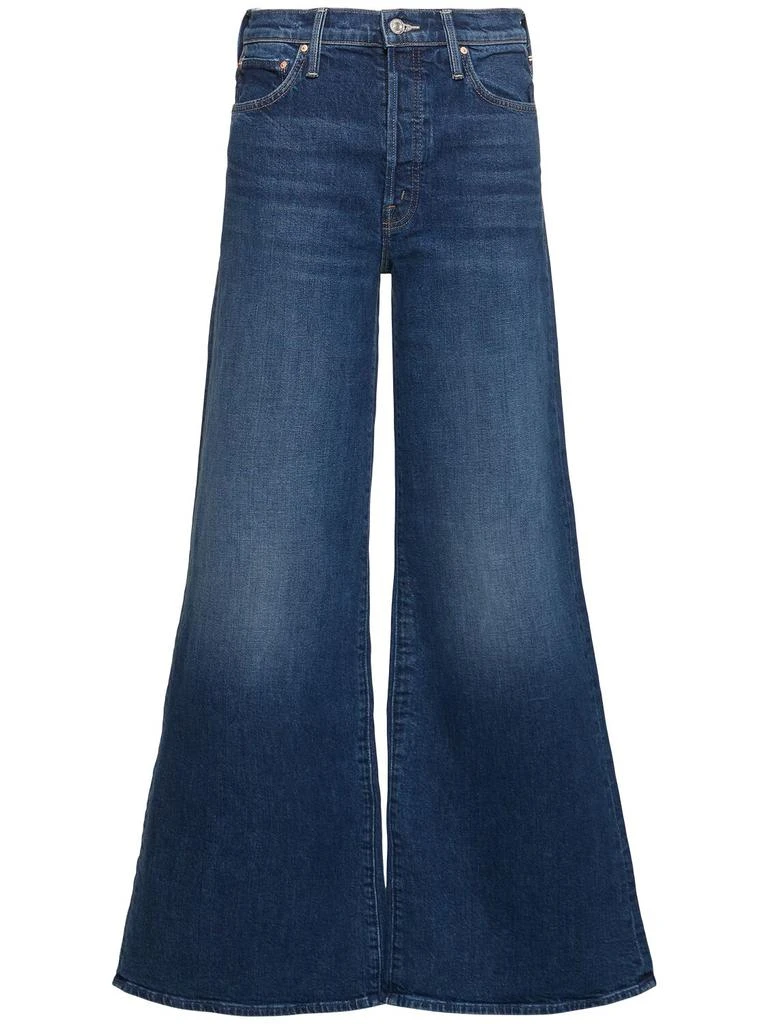 MOTHER The Ditcher Roller Sneak Wide Jeans 1